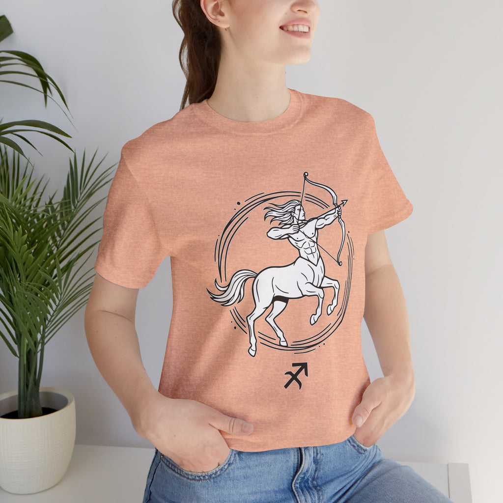 Sagittarius Zodiac Tee for Unisex Wear
