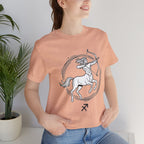 Sagittarius Zodiac Tee for Unisex Wear
