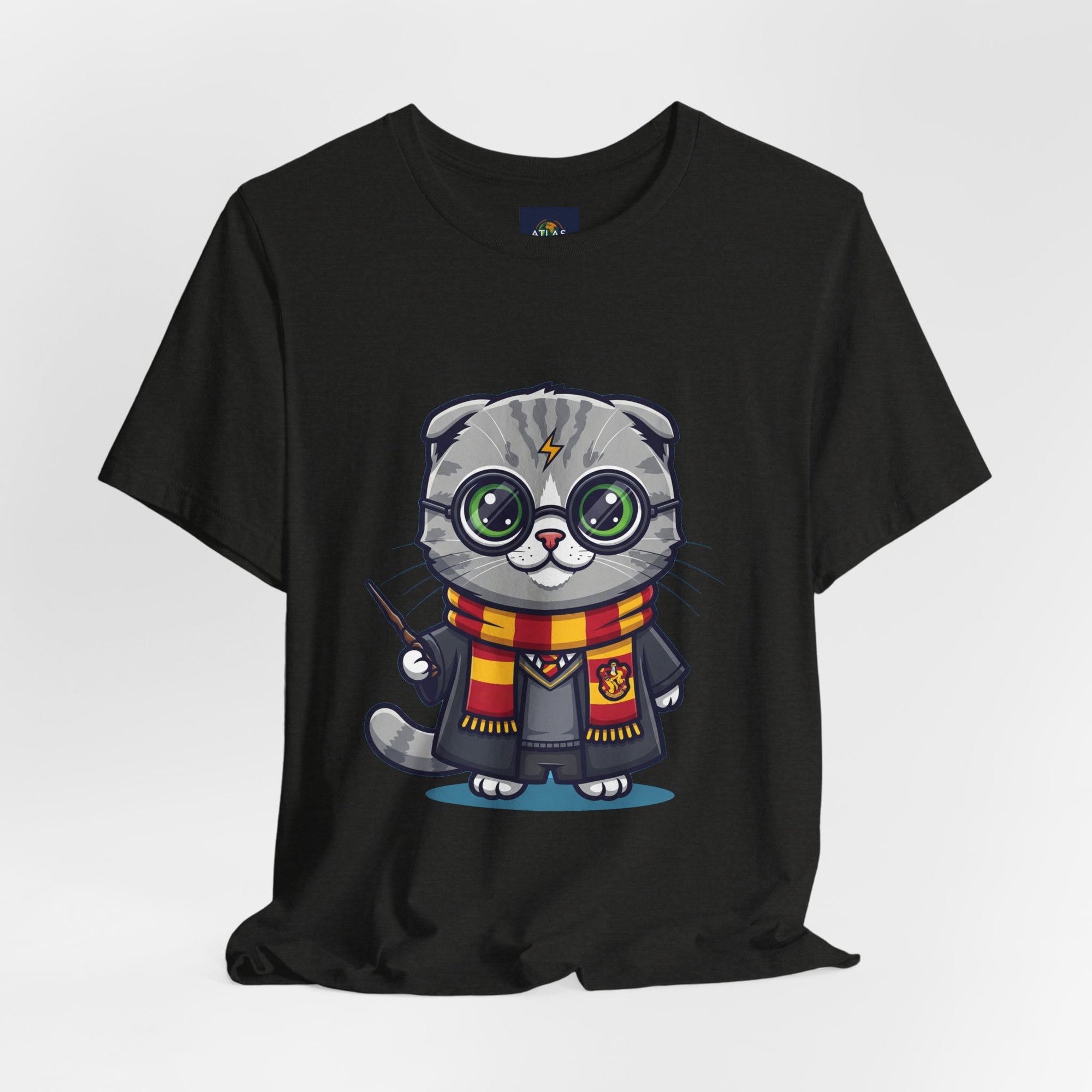 Griffinclaw Harry Potter T-Shirt - Funny Wizarding World Tee | Cute Potter Cat Gift - Atlas Briefly