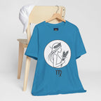 Virgo Zodiac Tee - Minimalist Black and White Unisex T-Shirt
