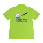 I Like Big Putts Golf Polo Shirt - Funny Golf Gift | Hilarious Golfer Apparel - Atlas Briefly