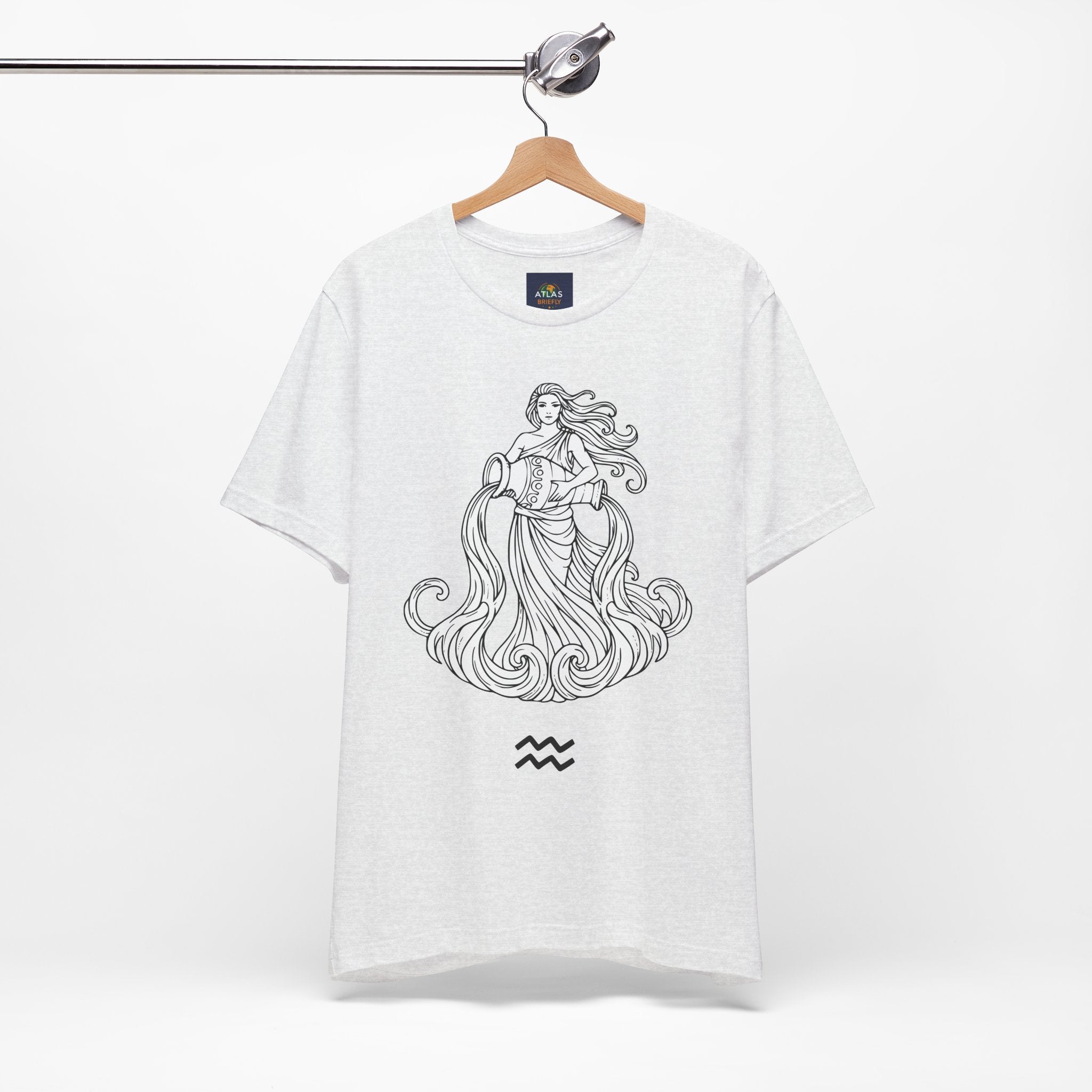 Aquarius Zodiac Tee - Unisex Astrology T-Shirt for Trendy Style