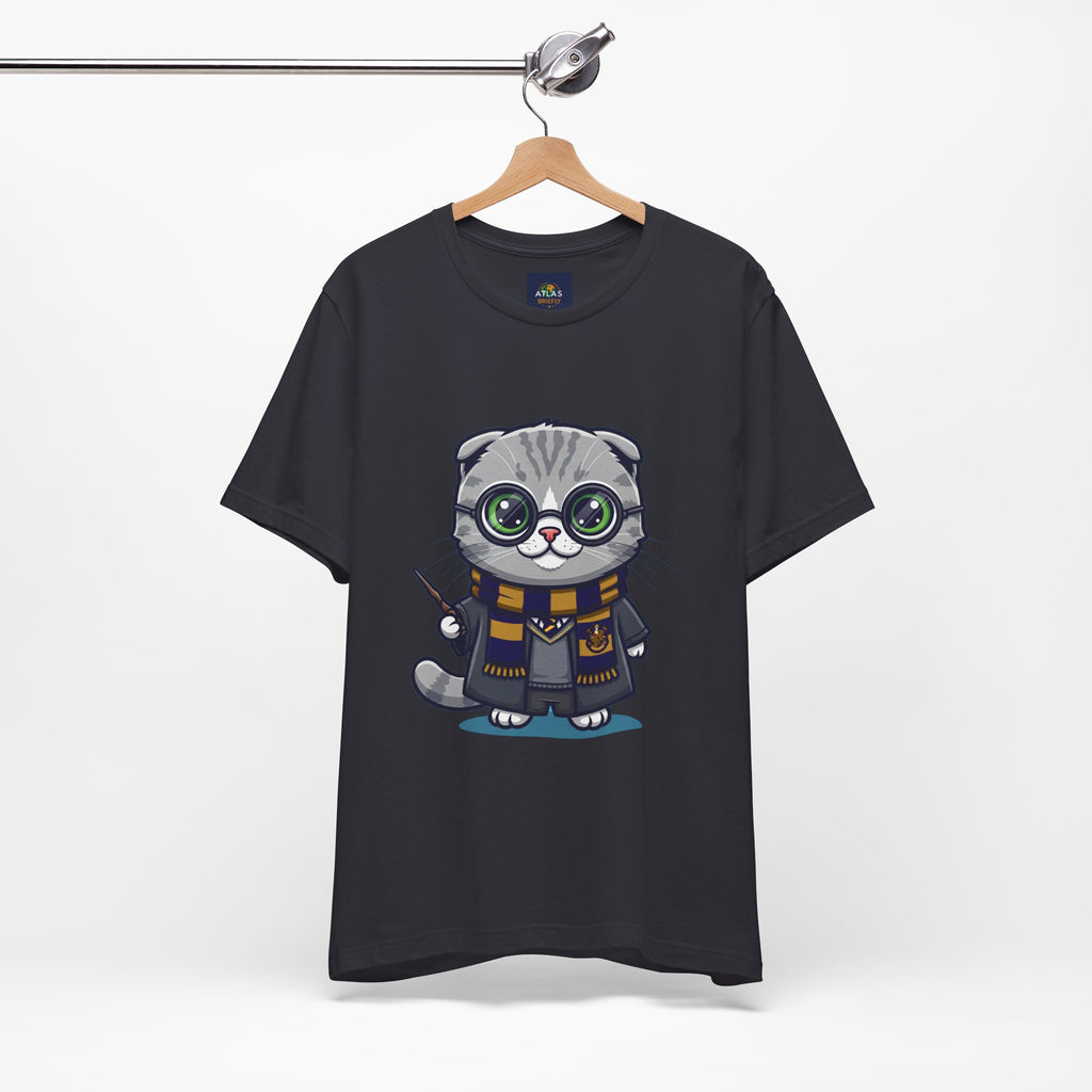 Ravenpaw Harry Potter T-Shirt - Funny Wizarding World Tee | Cute Potter Cat Gift - Atlas Briefly
