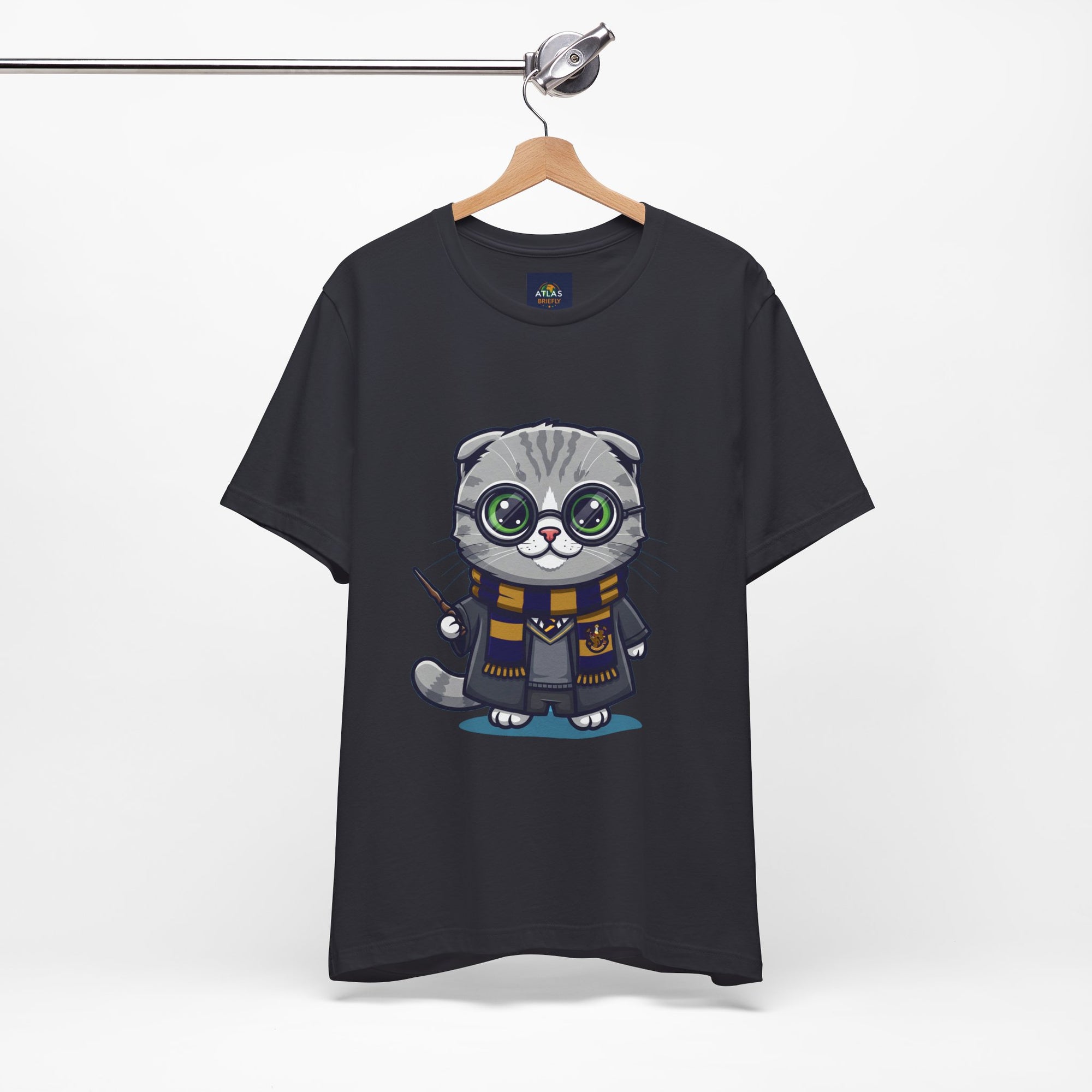 Ravenpaw Harry Potter T-Shirt - Funny Wizarding World Tee | Cute Potter Cat Gift - Atlas Briefly