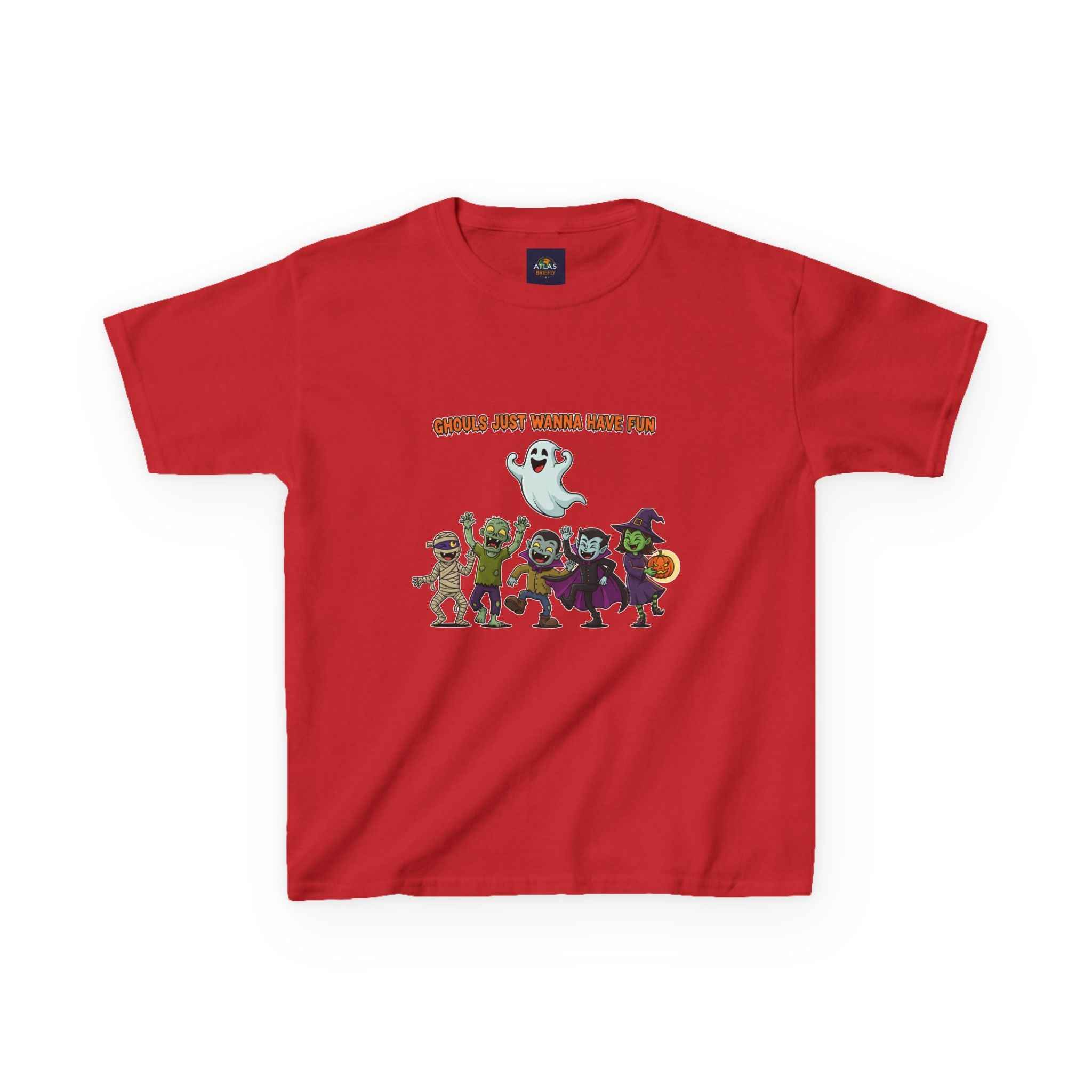 Ghouls Just Wanna Have Fun T-Shirt for Kids - Perfect Halloween Apparel - Atlas Briefly