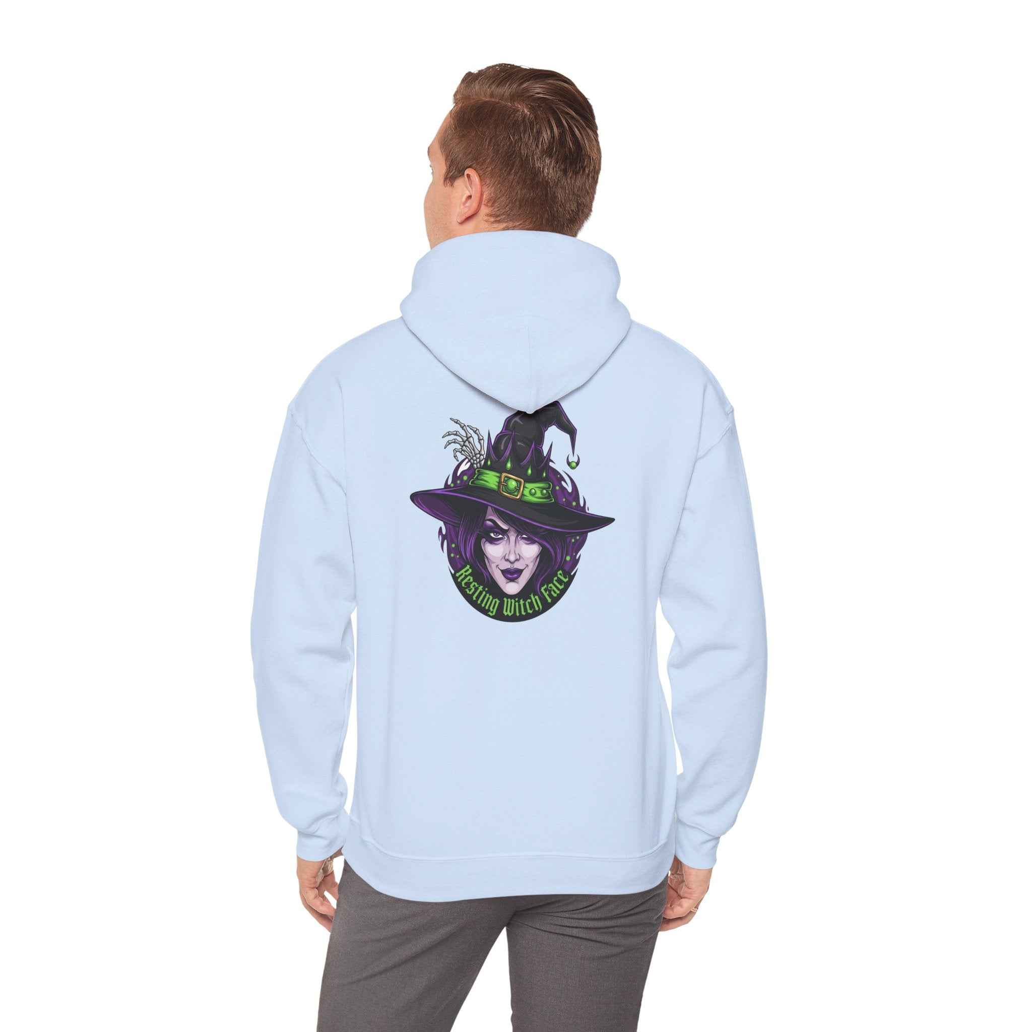 Resting Witch Face Hoodie - Funny Halloween Gift for Witches - Atlas Briefly