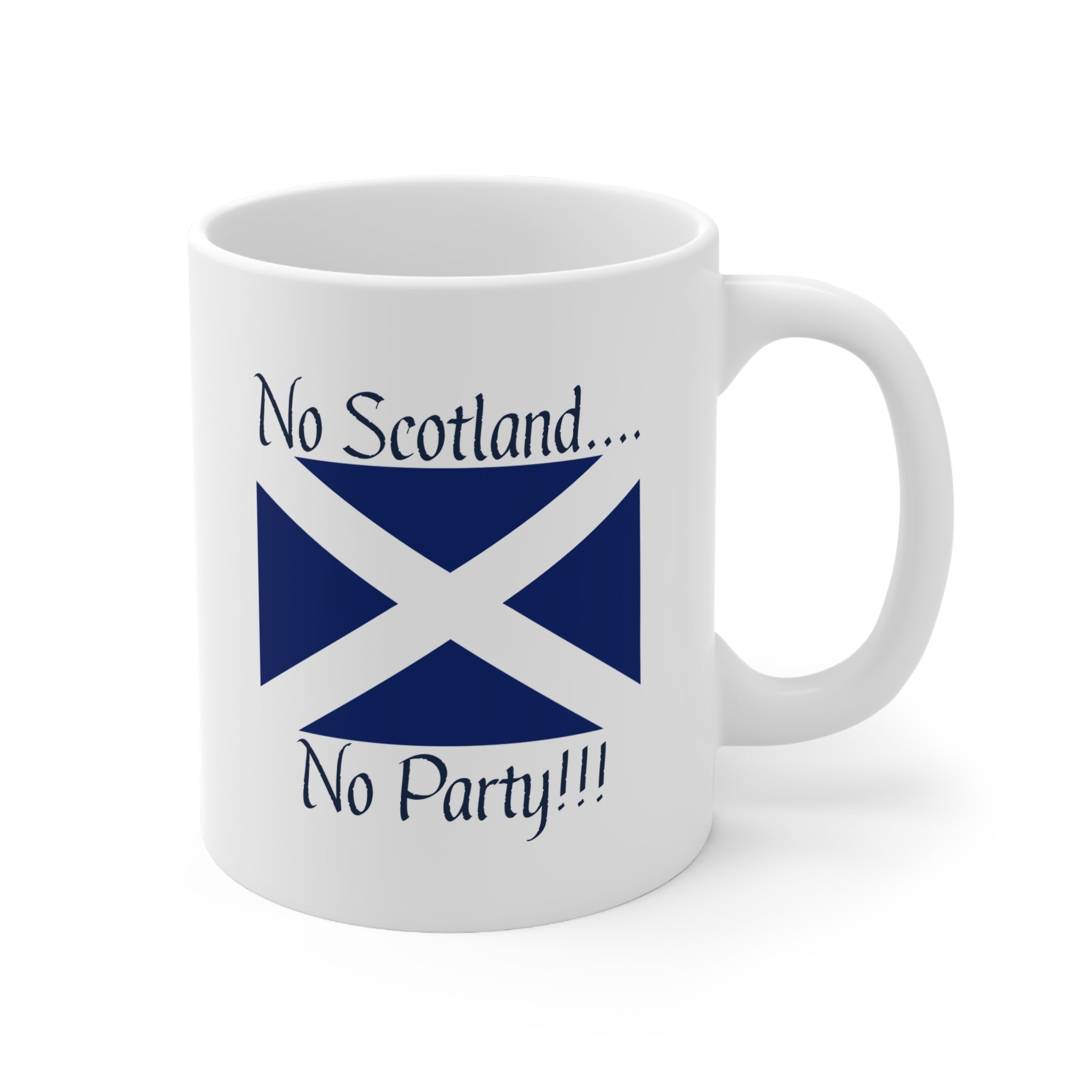 Mug: Tartan Army Fun Scotland World Cup 2026 Celebration - White Ceramic, 11oz