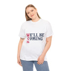 "We'll Be Coming '26" Scotland World Cup T-Shirt | Premium Tartan Army Fan Gear