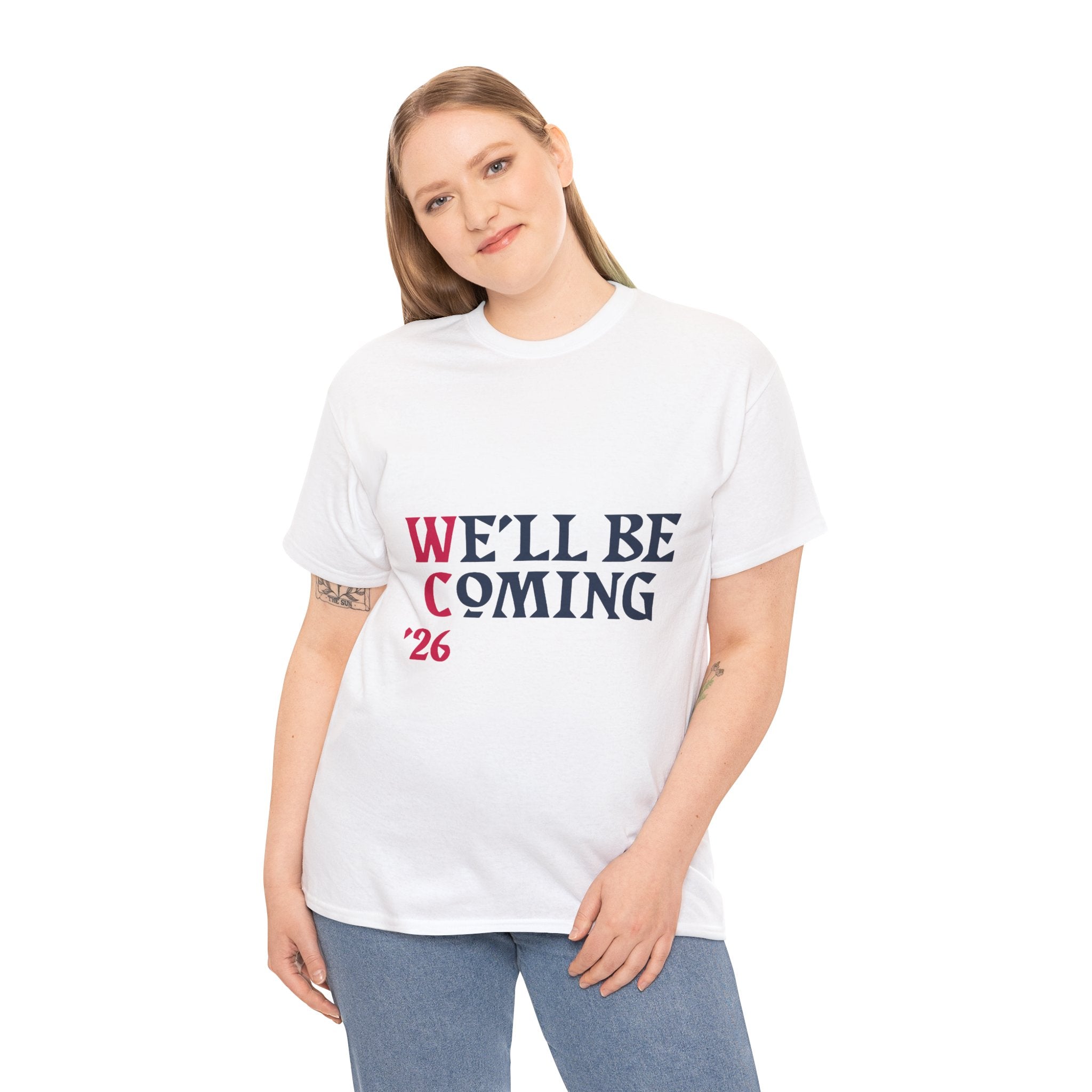 "We'll Be Coming '26" Scotland World Cup T-Shirt | Premium Tartan Army Fan Gear