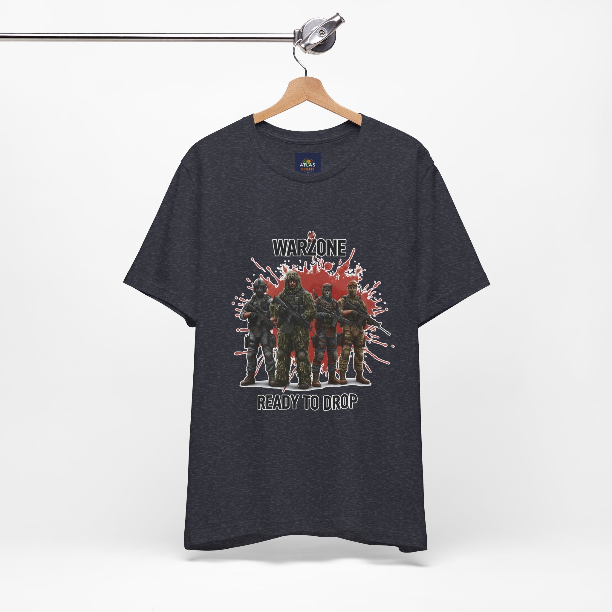 Warzone Drop T-shirt for Squad's Fashion Sense and Diverse K/D Ratio