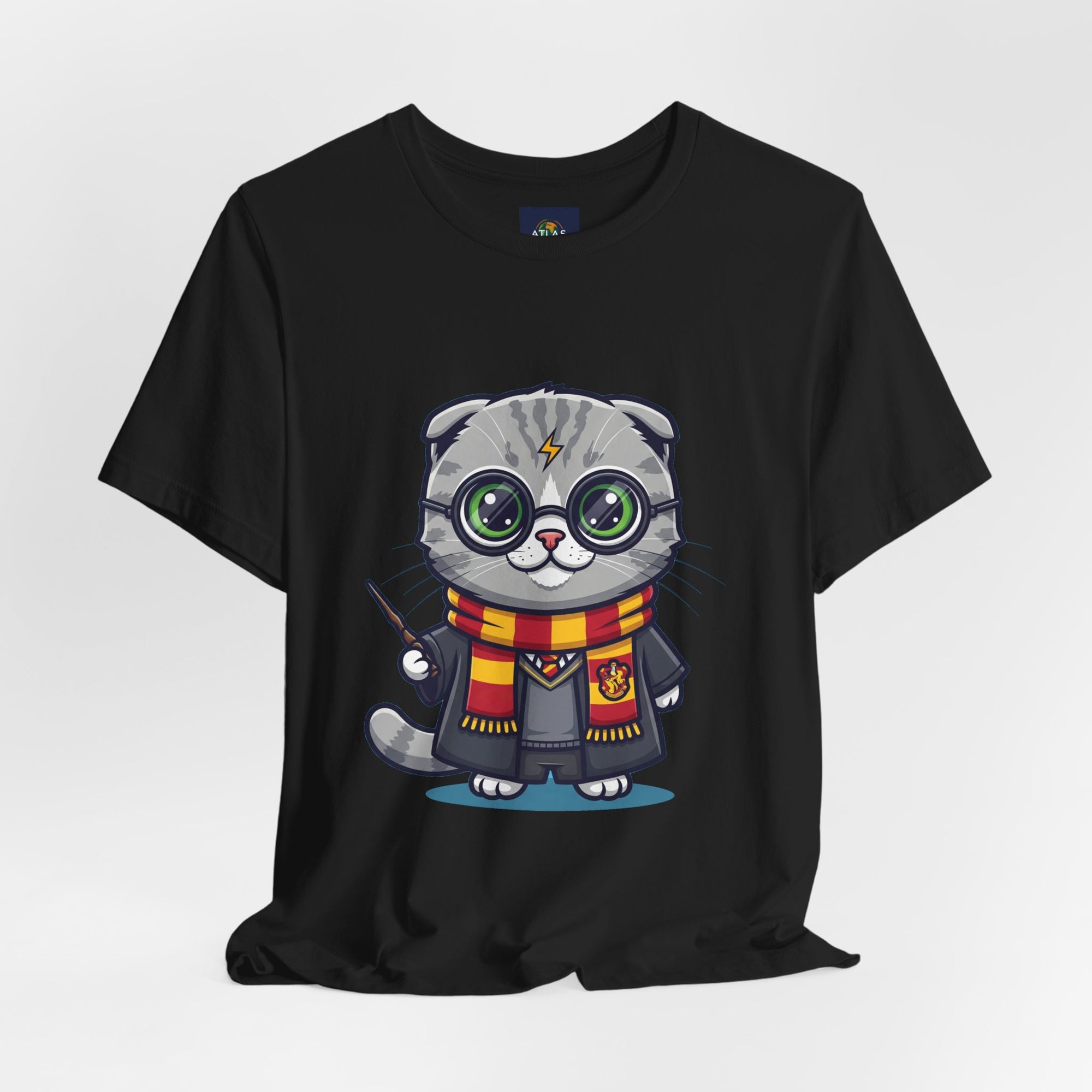 Griffinclaw Harry Potter T-Shirt - Funny Wizarding World Tee | Cute Potter Cat Gift - Atlas Briefly