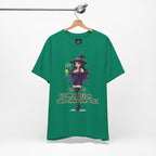Sexy Witch Halloween T-Shirt - Flirty Witch Costume Tee | Trick or Treat Halloween Shirt - Atlas Briefly