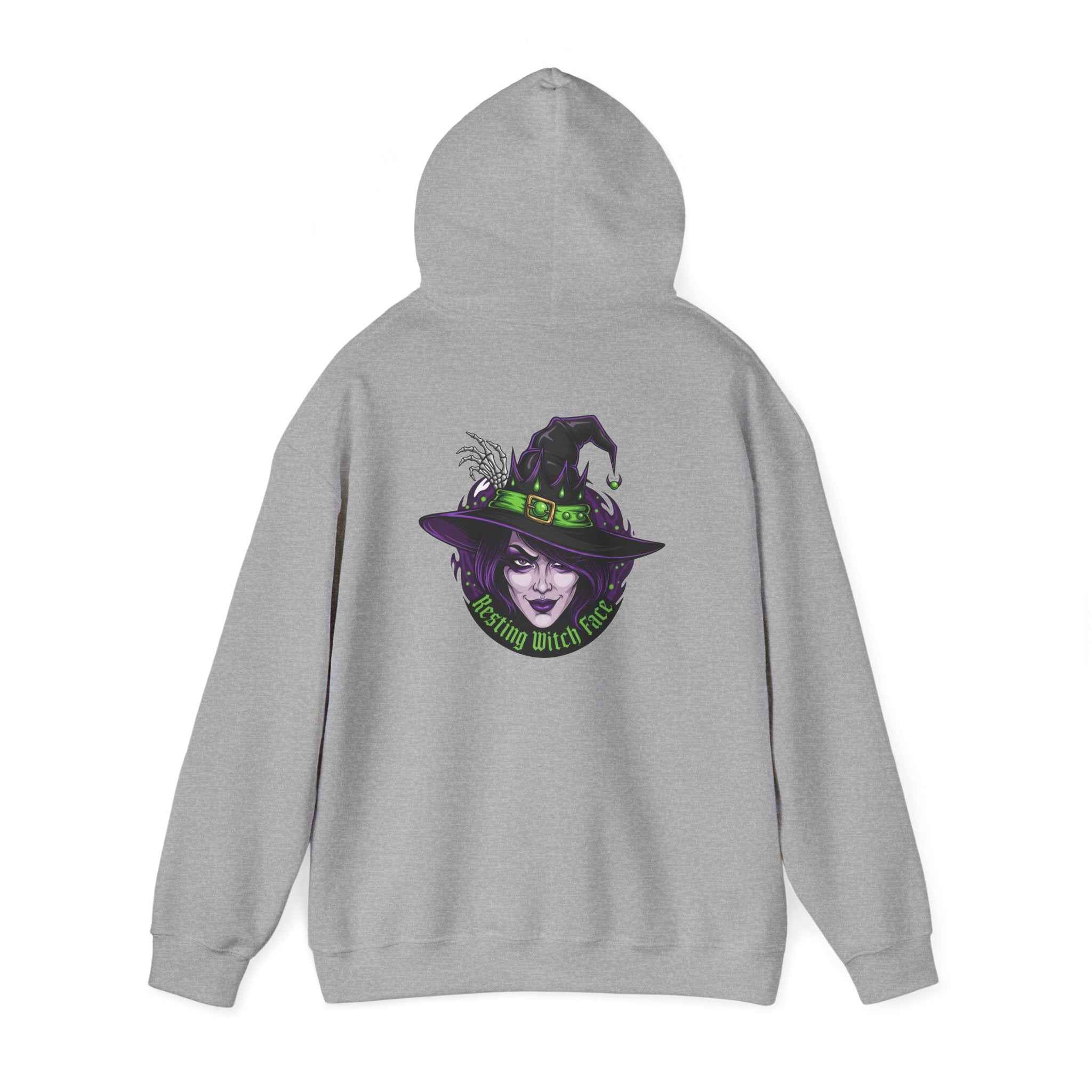 Resting Witch Face Hoodie - Funny Halloween Gift for Witches - Atlas Briefly