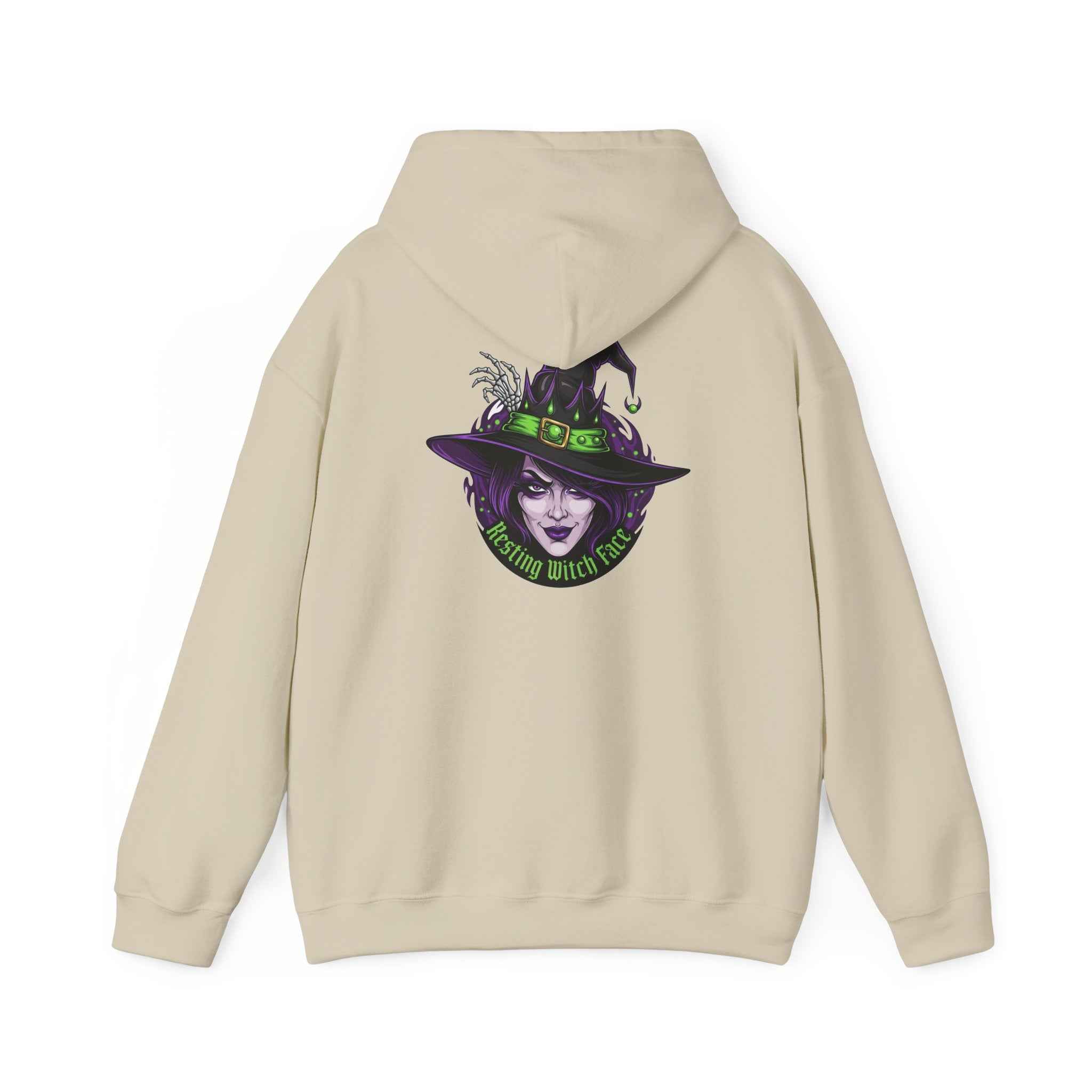 Resting Witch Face Hoodie - Funny Halloween Gift for Witches - Atlas Briefly