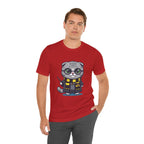 Hufflepurr Harry Potter T-Shirt - Funny Wizarding World Tee | Cute Potter Cat Gift - Atlas Briefly