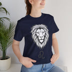 Leo Zodiac T-shirt- Black & White Leo unisex Shirt