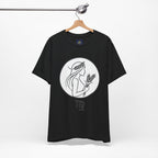 Virgo Zodiac Tee - Minimalist Black and White Unisex T-Shirt