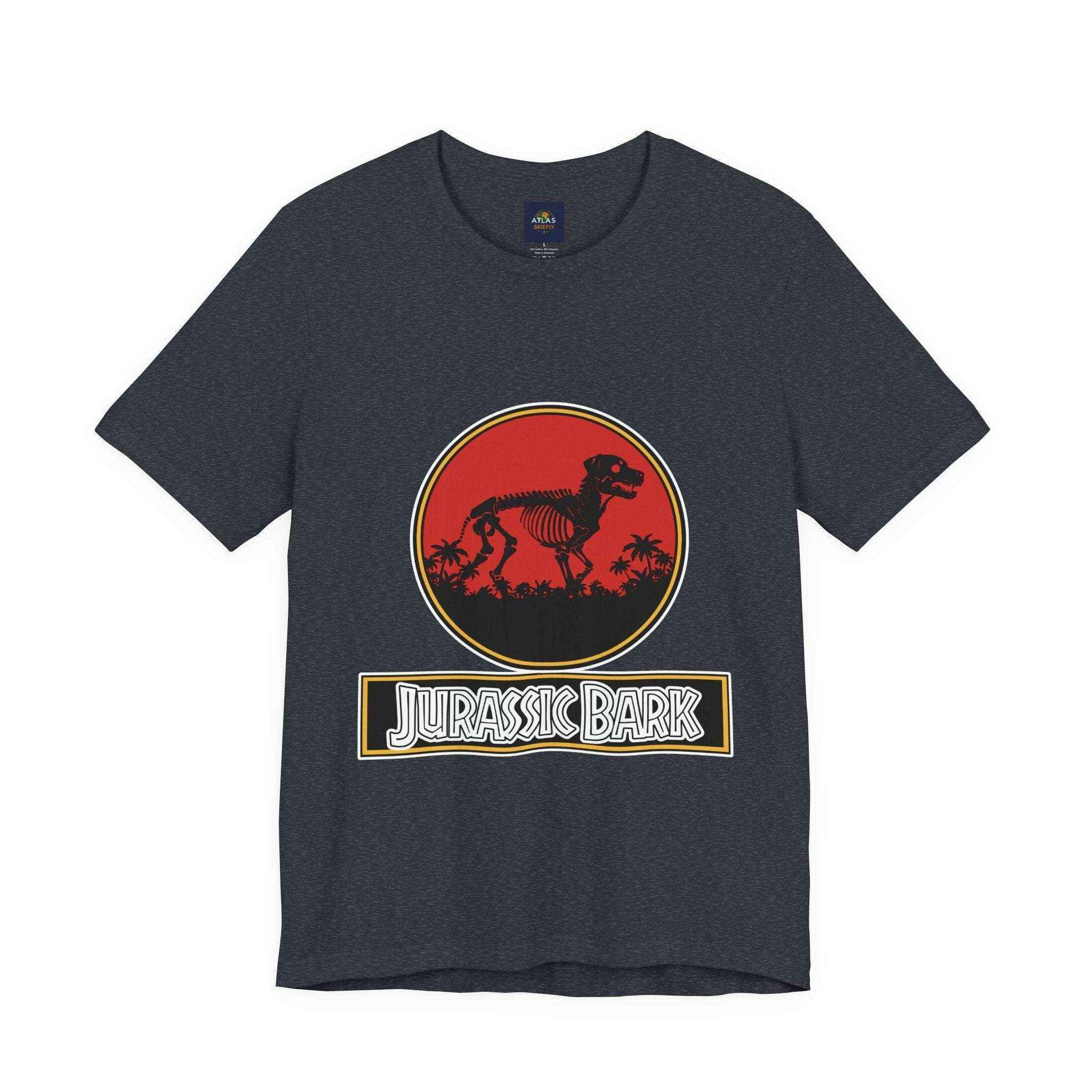 Rottweiler Dog T-Shirt - Jurassic Bark Design for Dog Lovers - Atlas Briefly