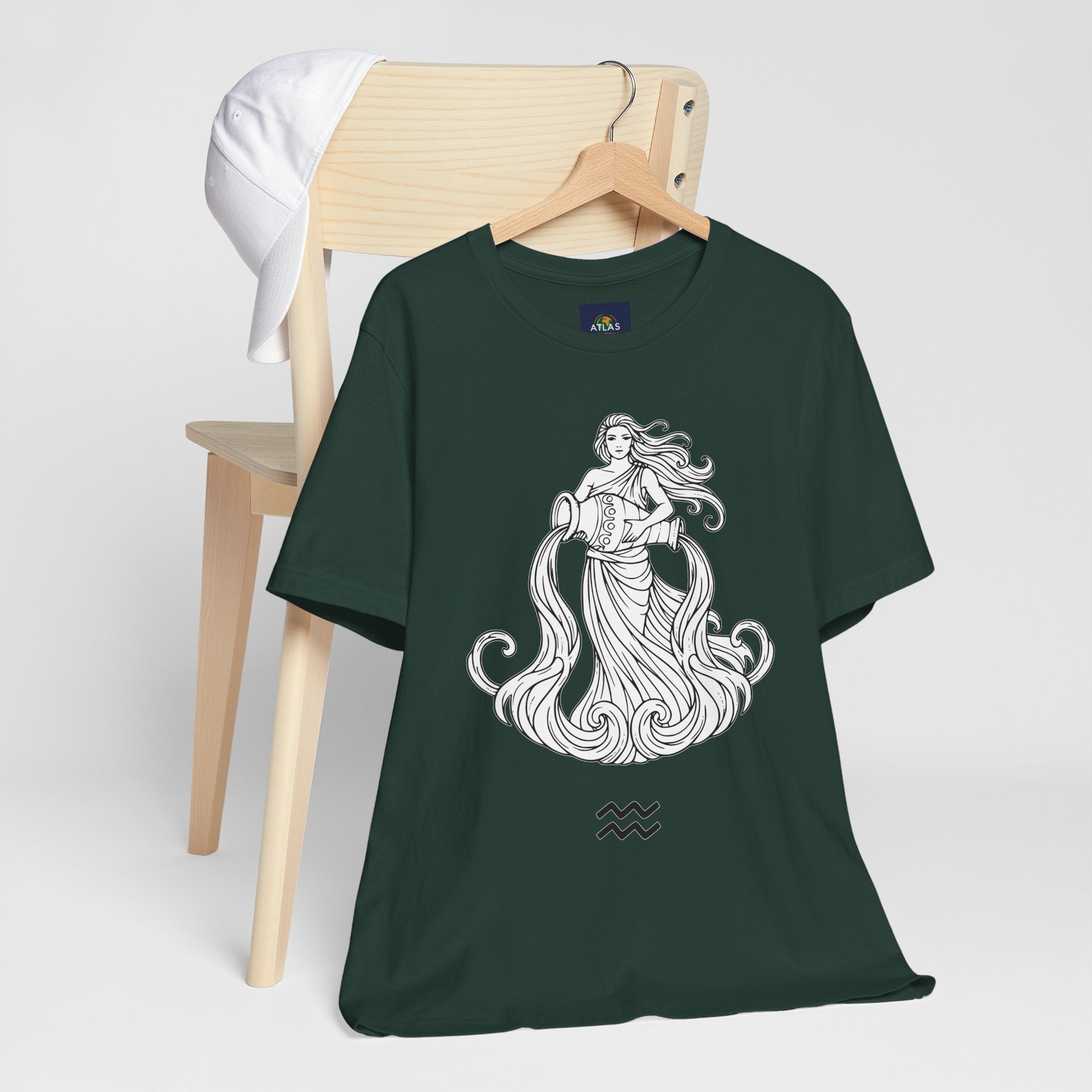 Aquarius Zodiac Tee - Unisex Astrology T-Shirt for Trendy Style