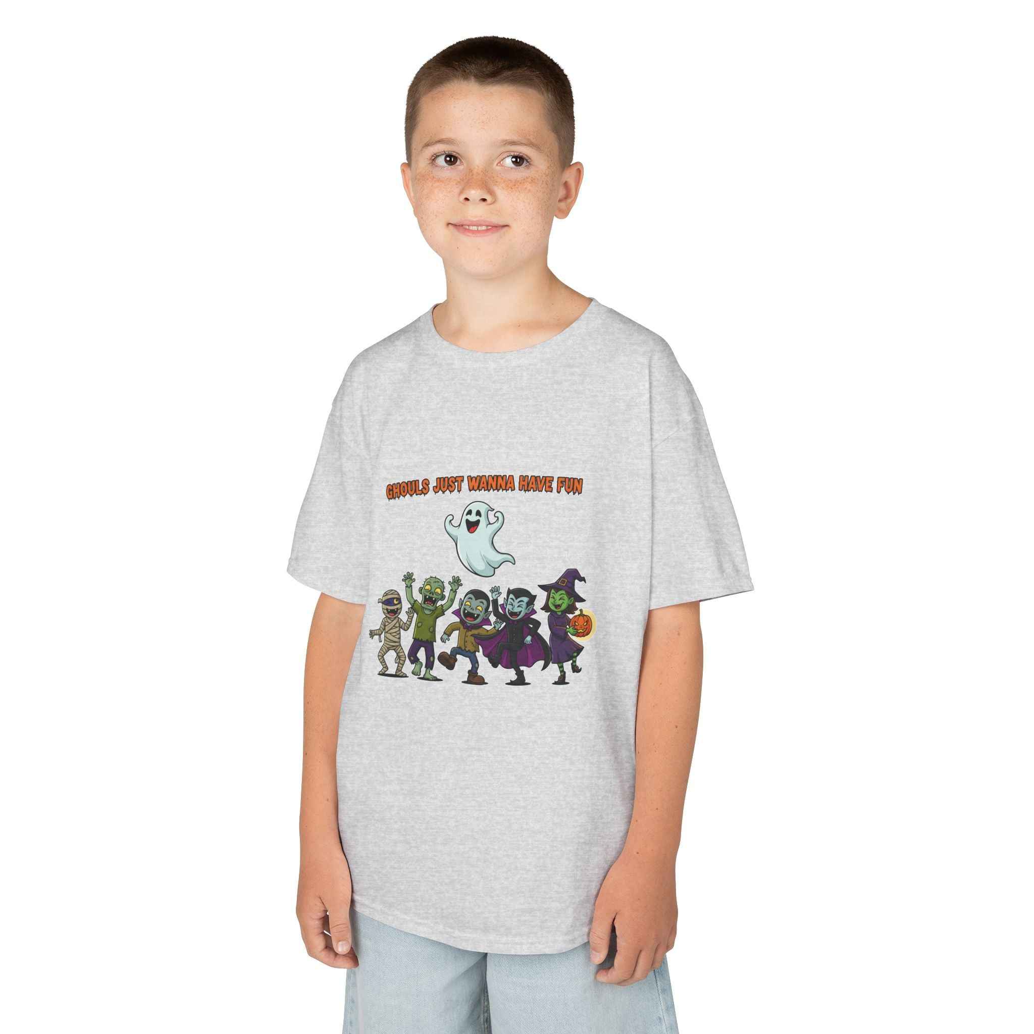 Ghouls Just Wanna Have Fun T-Shirt for Kids - Perfect Halloween Apparel - Atlas Briefly