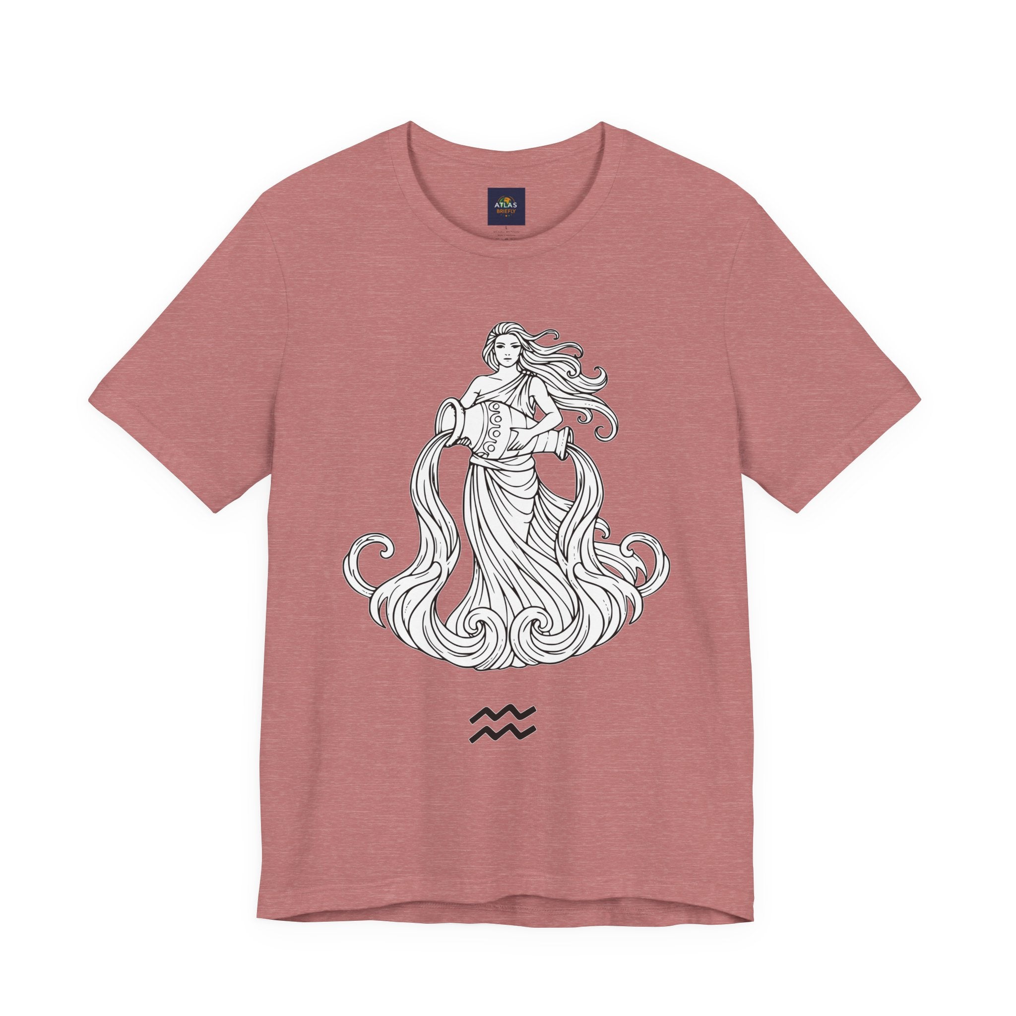 Aquarius Zodiac Tee - Unisex Astrology T-Shirt for Trendy Style