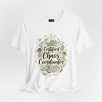 Certified Chaos Coordinator T-Shirt - Funny Mom Teacher Gift | Organized Chaos Tee for Stress-Free Life - Atlas Briefly
