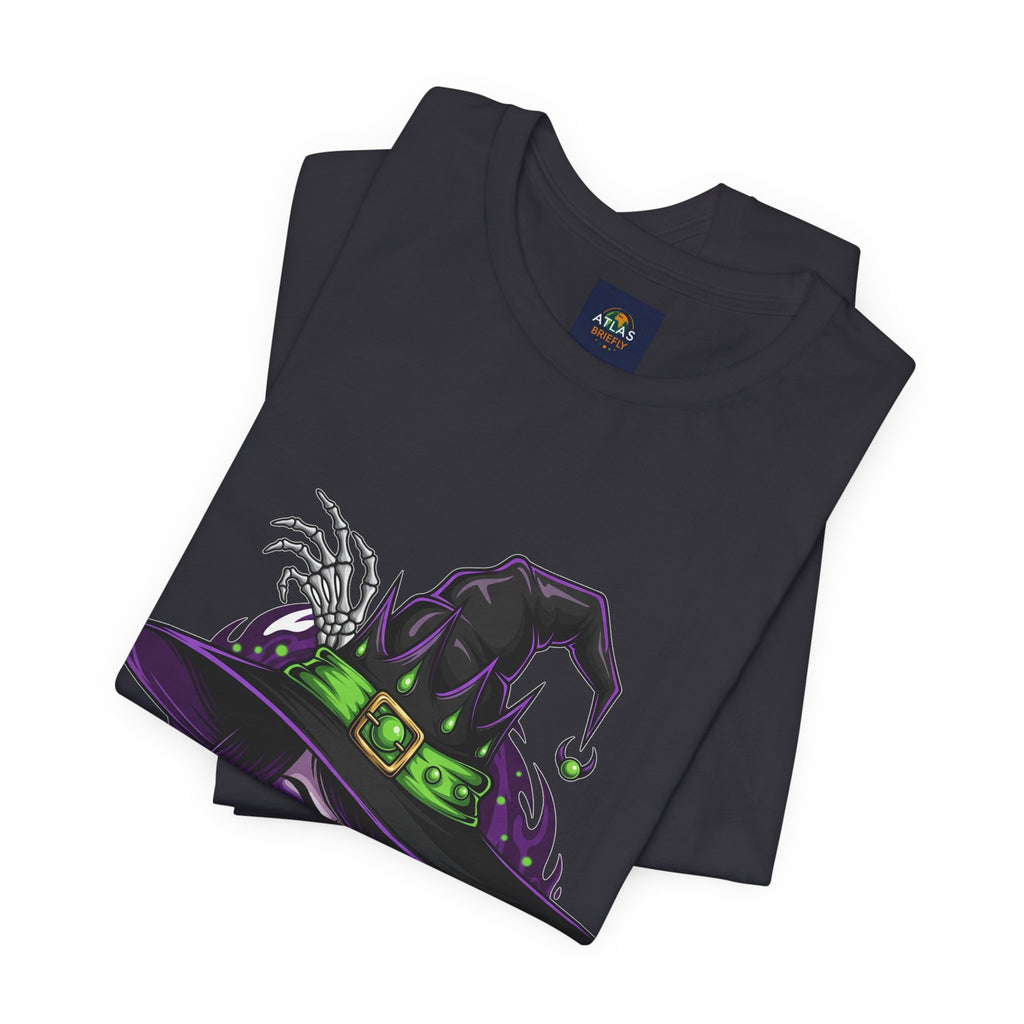 Resting Witch Face Halloween T-Shirt - Funny Witch Tee for Women & Men | Halloween Graphic Shirt - Atlas Briefly