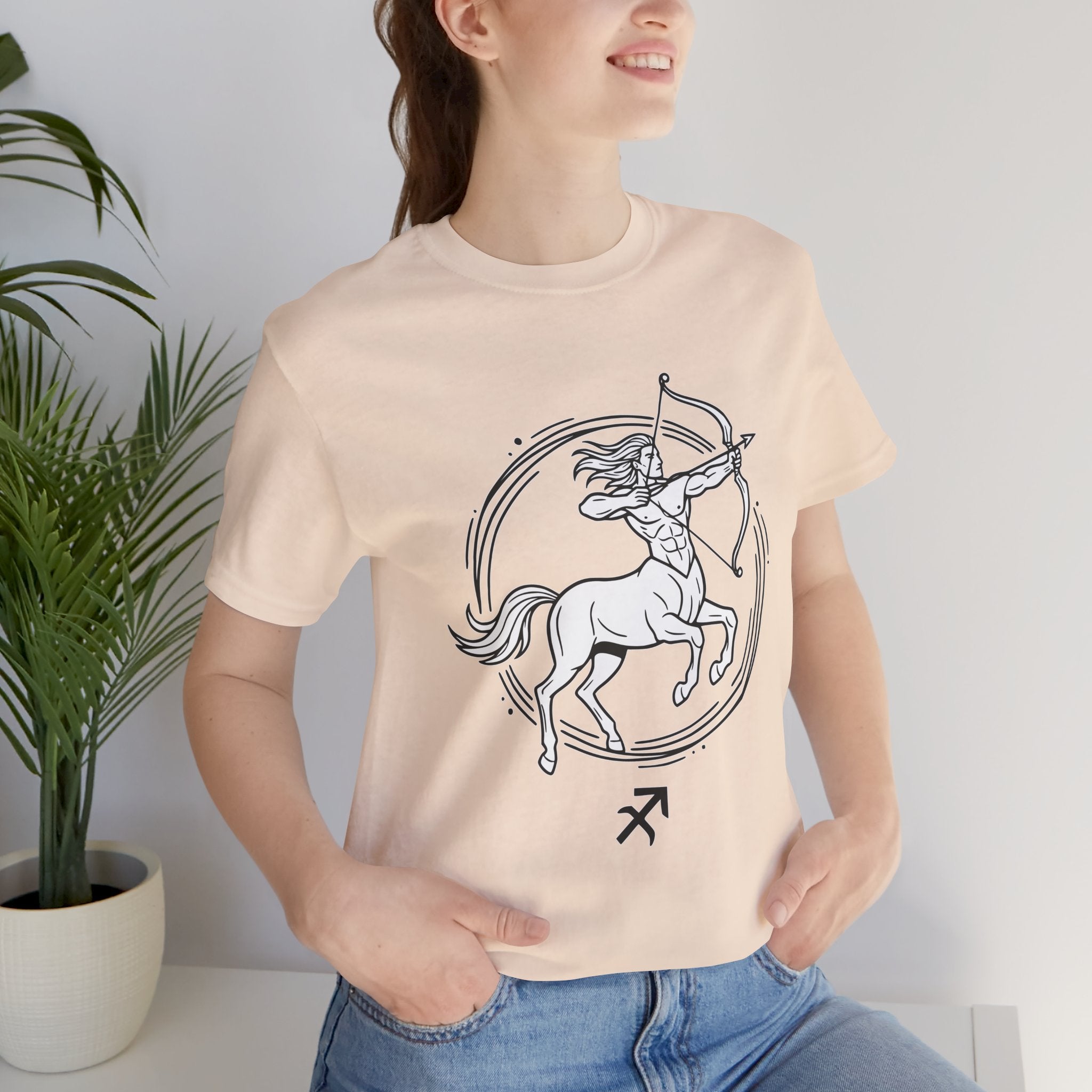 Sagittarius Zodiac Tee for Unisex Wear