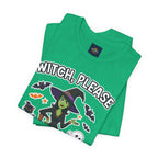 Witch Please Halloween T-Shirt - Sassy Witch Tee with Pumpkin Design | Funny Halloween Shirt - Atlas Briefly
