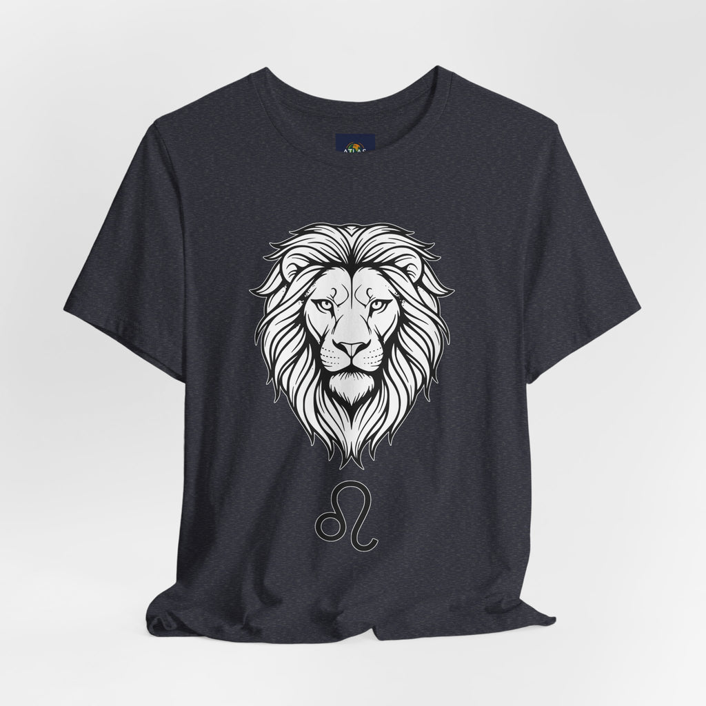 Leo Zodiac T-shirt- Black & White Leo unisex Shirt