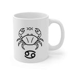 Zodiac Mug - Cancer Minimalist Design Gift