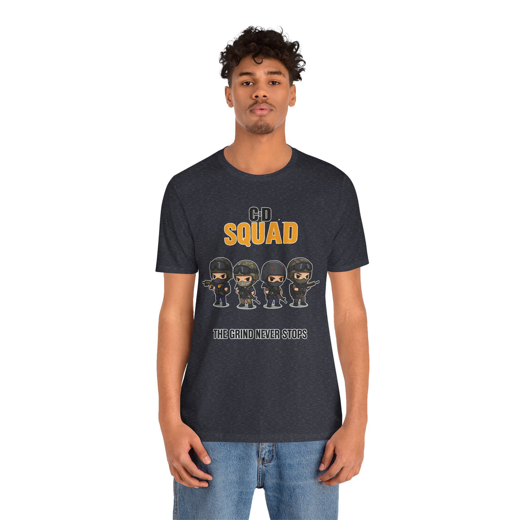 CoD Squad Tee for Gamers: The Grind Never Stops
