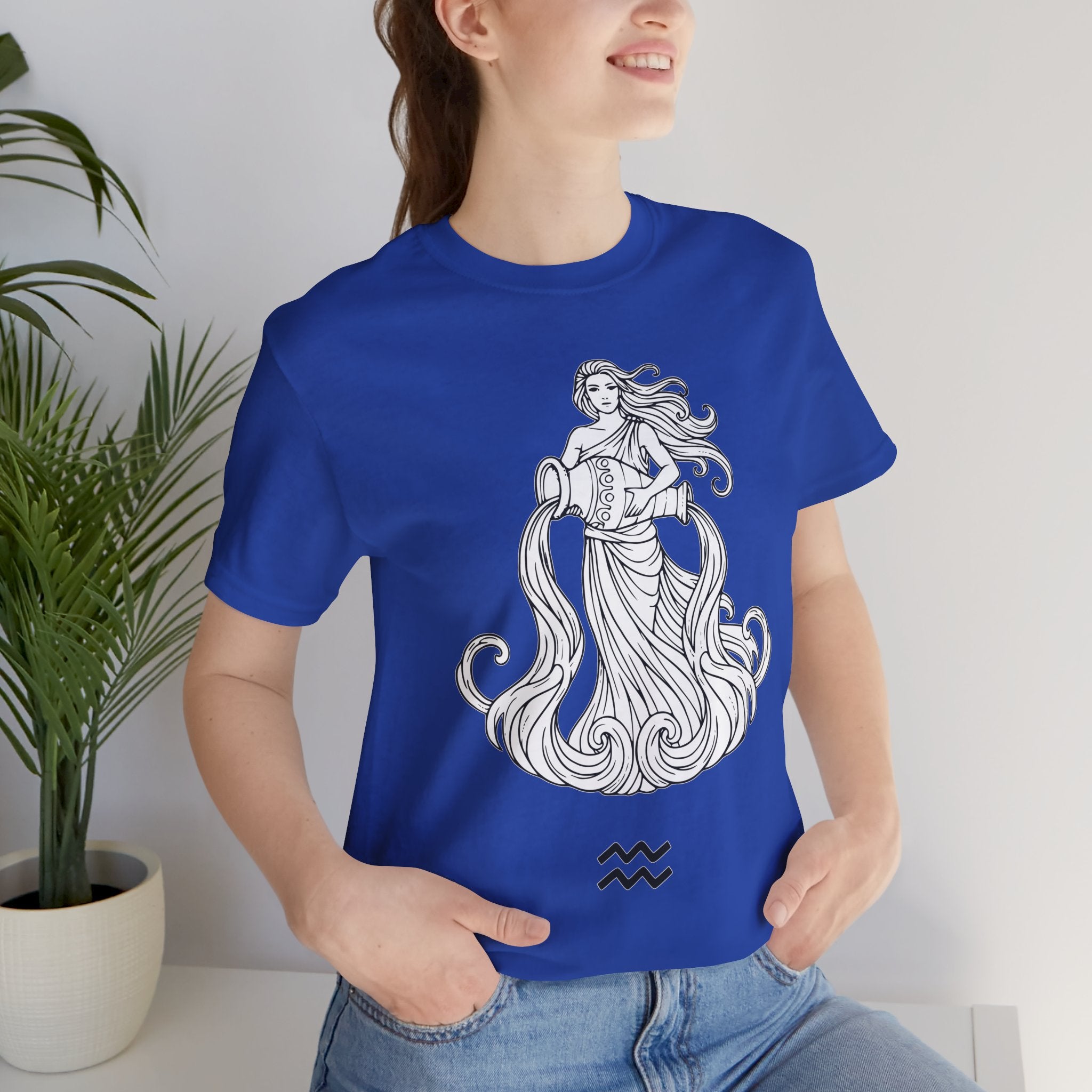 Aquarius Zodiac Tee - Unisex Astrology T-Shirt for Trendy Style