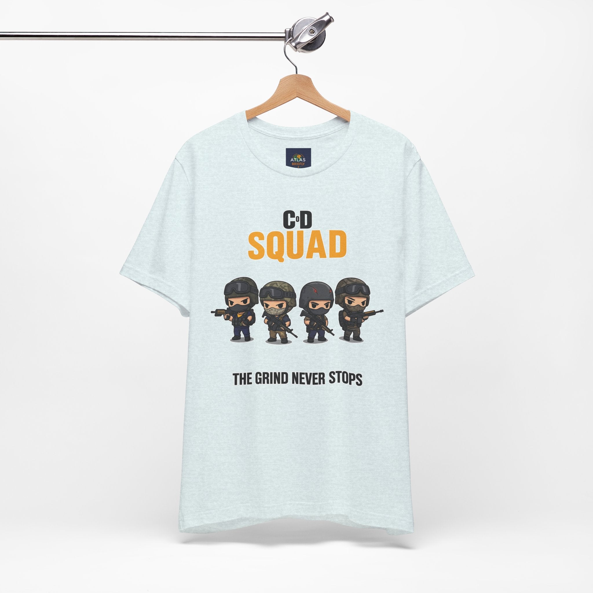 CoD Squad Tee for Gamers: The Grind Never Stops