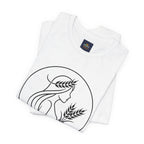 Virgo Zodiac Tee - Minimalist Black and White Unisex T-Shirt