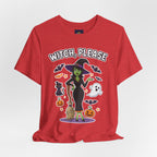Witch Please Halloween T-Shirt - Sassy Witch Tee with Pumpkin Design | Funny Halloween Shirt - Atlas Briefly