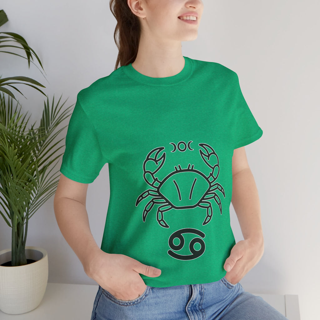 Cancer Horoscope T-Shirt - Stylish Astrology Tee for Cancer Zodiac Sign