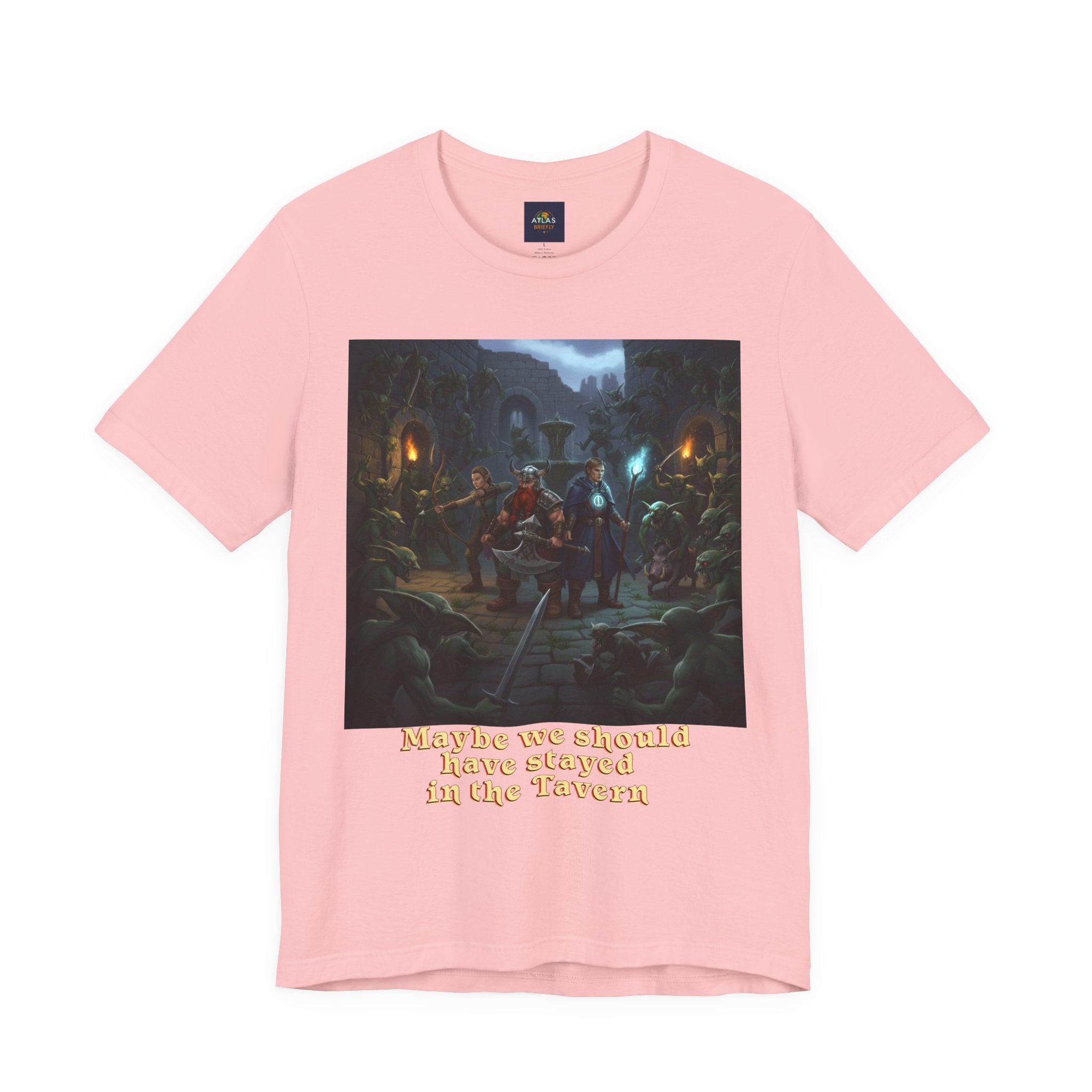 Goblin Ambush T-Shirt - Unleash Your Inner Fantasy Adventure - Atlas Briefly