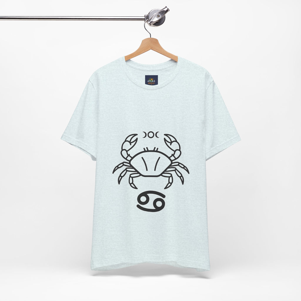 Cancer Horoscope T-Shirt - Stylish Astrology Tee for Cancer Zodiac Sign
