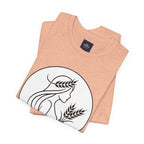 Virgo Zodiac Tee - Minimalist Black and White Unisex T-Shirt