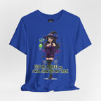 Sexy Witch Halloween T-Shirt - Flirty Witch Costume Tee | Trick or Treat Halloween Shirt - Atlas Briefly