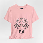 Cancer Horoscope T-Shirt - Stylish Astrology Tee for Cancer Zodiac Sign