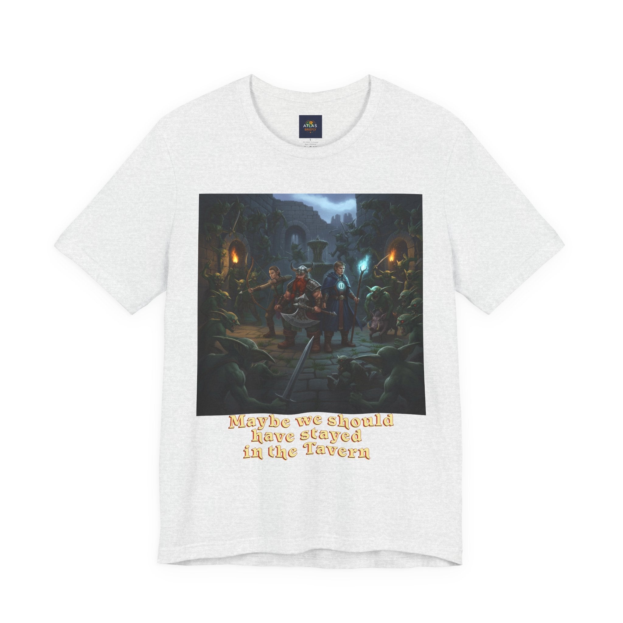 Goblin Ambush T-Shirt - Unleash Your Inner Fantasy Adventure - Atlas Briefly