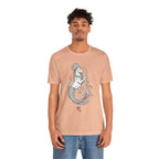 Capricorn Zodiac Tee - Unisex Minimalist Horoscope Shirt in Black and White