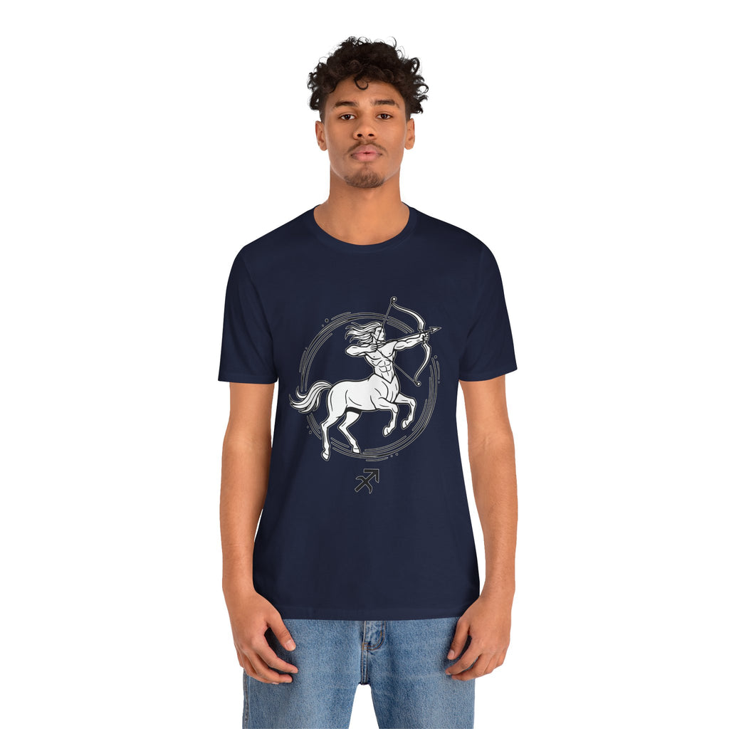 Sagittarius Zodiac Tee for Unisex Wear
