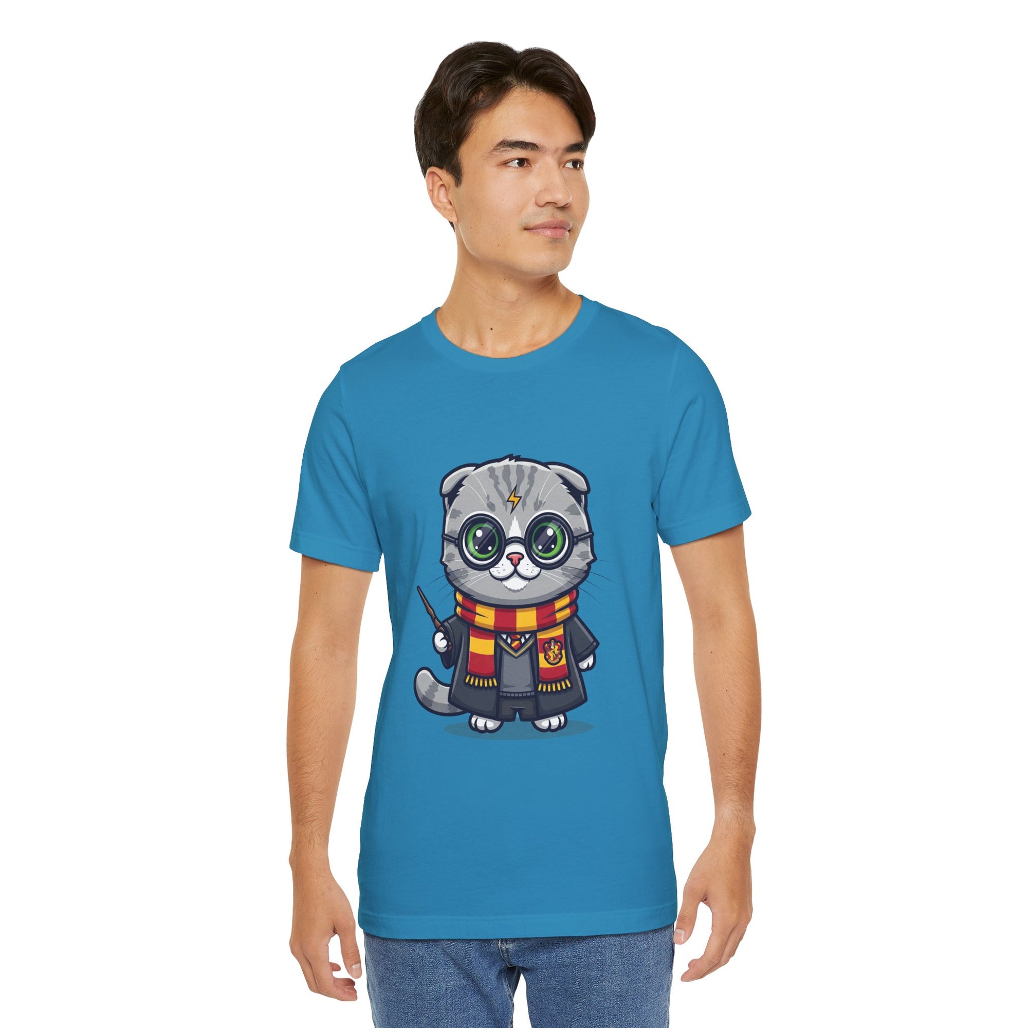 Griffinclaw Harry Potter T-Shirt - Funny Wizarding World Tee | Cute Potter Cat Gift - Atlas Briefly