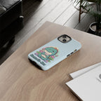 NamasTe-Rex Meditating Dinosaur Phone Case - Funny Yoga T-Rex Mobile Cover | Zen Tech Gift - Atlas Briefly