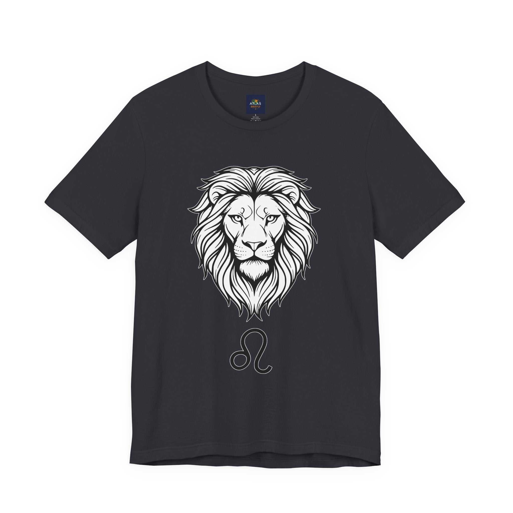 Leo Zodiac T-shirt- Black & White Leo unisex Shirt