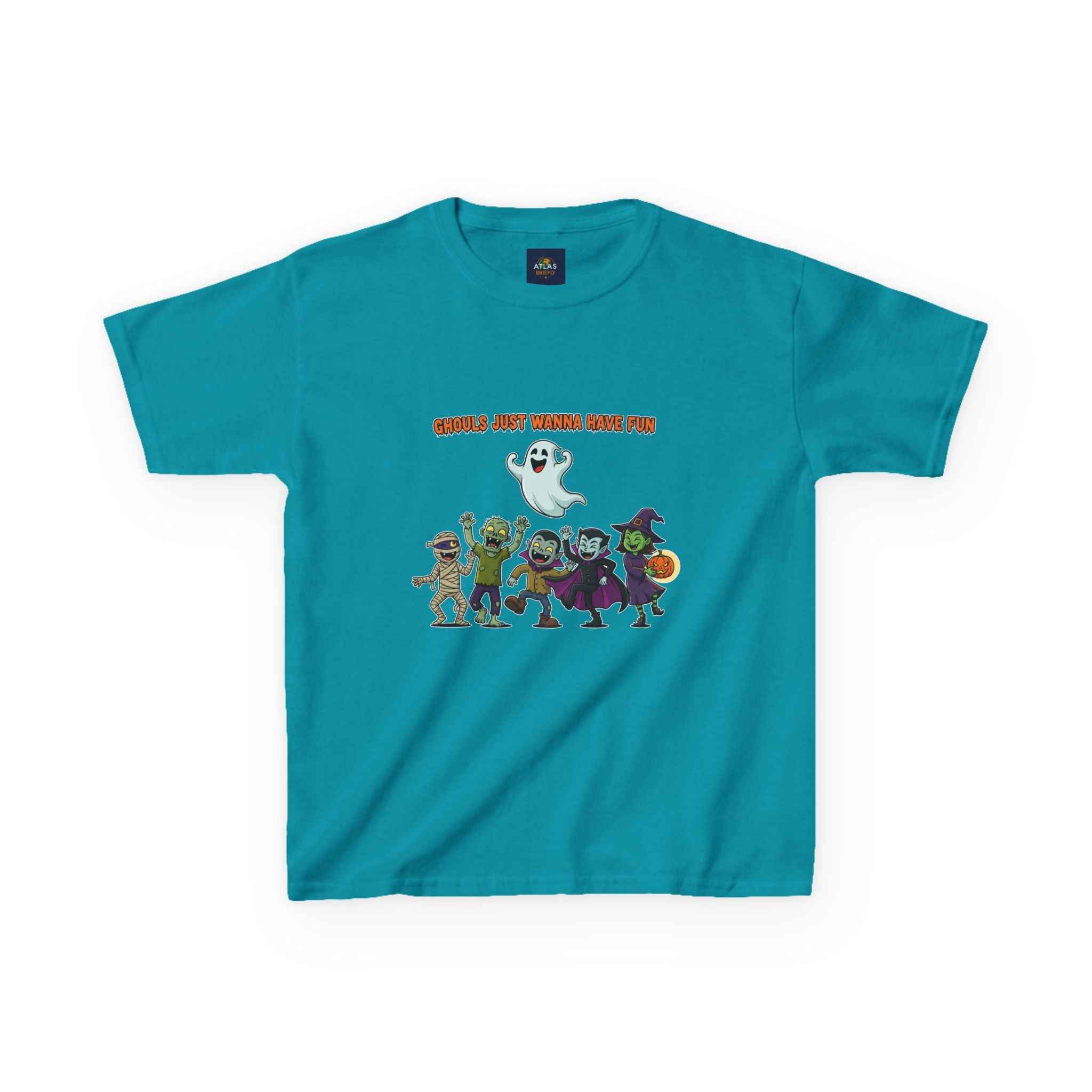 Ghouls Just Wanna Have Fun T-Shirt for Kids - Perfect Halloween Apparel - Atlas Briefly