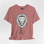 Leo Zodiac T-shirt- Black & White Leo unisex Shirt